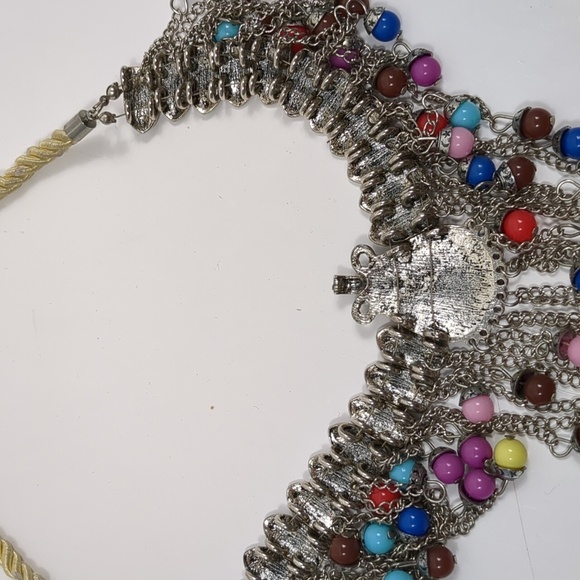Gypsy Multi Layer Beaded Necklace - Picture 7 of 7